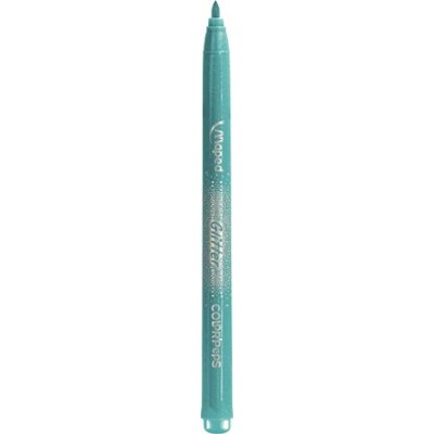 Filctoll készlet, 2,8 mm, csillámos, MAPED "Color`Peps Glitter", 10 különböző szín