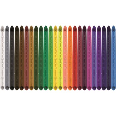Színes ceruza készlet, háromszögletű, MAPED "Color`Peps INFINITY", 24 különböző szín