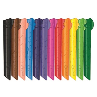 Színes ceruza készlet, háromszögletű, MAPED „Color`Peps Infinity Kidy”, 12 különböző szín
