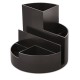 Írószertartó, újrahasznosított, MAUL "Roundbox", fekete