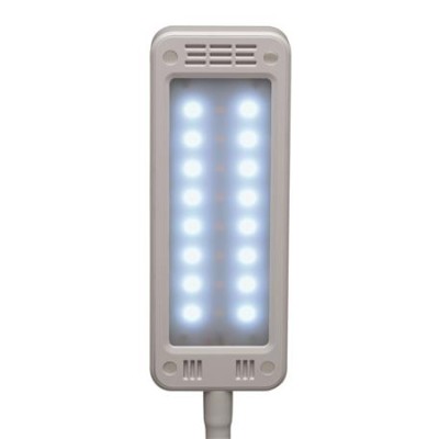 Asztali lámpa, LED, szabályozható, MAUL "Pearly colour vario", fehér