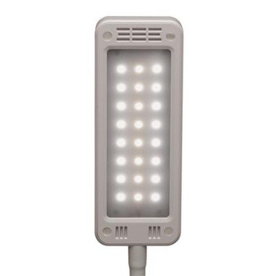 Asztali lámpa, LED, szabályozható, MAUL "Pearly colour vario", fehér
