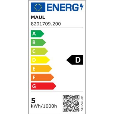 Asztali lámpa, LED, szabályozható, MAUL "Pearly colour vario", fehér