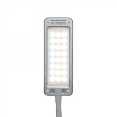 Asztali lámpa, LED, szabályozható, MAUL "Pearly colour vario", ezüst