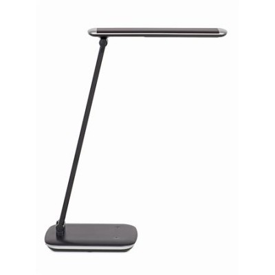Asztali lámpa, LED, szabályozható, USB, MAUL "Jazzy", fekete