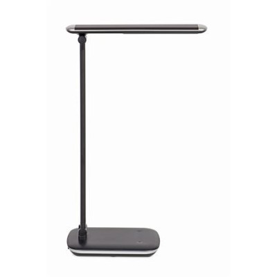 Asztali lámpa, LED, szabályozható, USB, MAUL "Jazzy", fekete