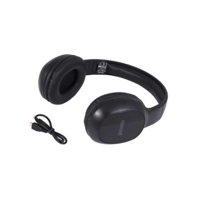 Fejhallgató, vezeték nélküli, Bluetooth 5.1, mikrofonnal, MAXELL "Bass 13 BT", fekete