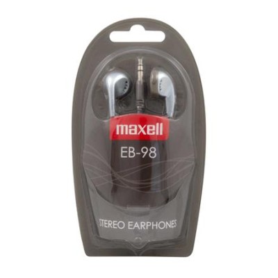 Fülhallgató, MAXELL "Ear Buds 98", ezüst