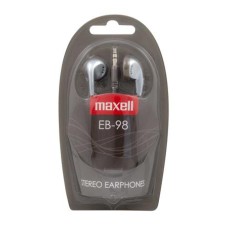 Fülhallgató, MAXELL "Ear Buds 98", ezüst