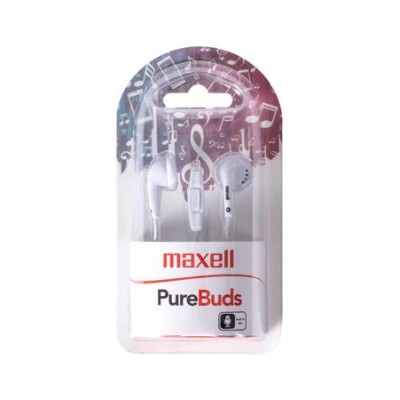 Fülhallgató, mikrofonnal, MAXELL "PureBuds", fehér