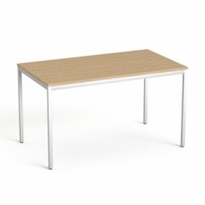 Általános asztal fémlábbal, 75x130 cm, MAYAH "Freedom SV-38", kőris
