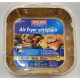 Sütőpapír, szilikonos, Air Fryer készülékhez, szögletes, 23 cm, 50 db, MAZZINI "Premium"