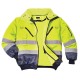 Munkavédelmi kabát, jól láthatósági, 3 az 1-ben, XL méret " Hi-Vis", sárga-tengerészkék