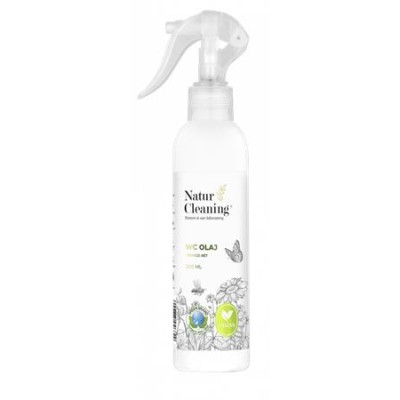 WC olaj, pumpás, 200 ml, NATURCLEANING, tavaszi rét