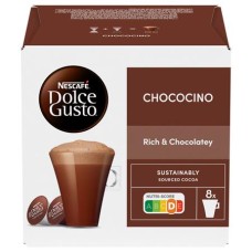 Kávékapszula, 8x2 db, NESCAFÉ DOLCE GUSTO "Chococino"