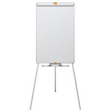 Flipchart tábla, mágneses felület, 67,5x100 cm, NOBO "Essentials", fehér