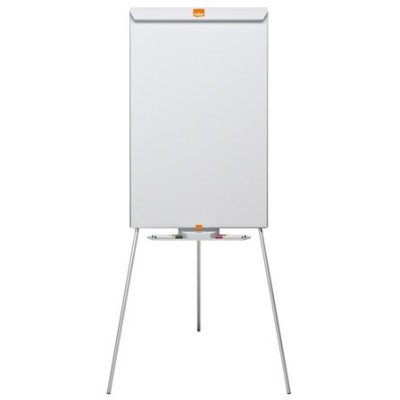Flipchart tábla, mágneses felület, 67,5x100 cm, NOBO "Essentials", fehér