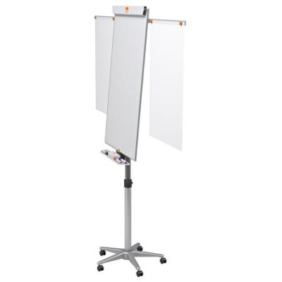 Flipchart tábla, mobil, mágneses felület, 2 db segédkarral, NOBO