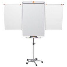 Flipchart tábla, mobil, mágneses felület, 2 db segédkarral, NOBO