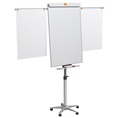 Flipchart tábla, mobil, mágneses felület, 2 db segédkarral, NOBO