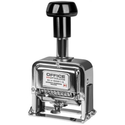 Sorszámbélyegző, automata, fém, 8 karakter, OFFICE PRODUCT