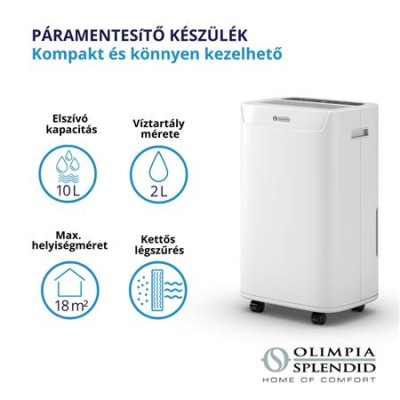Aquaria 10 "Basic" páramentesítő készülék Aquaria 10 "Basic" páramentesítő készülék
