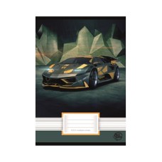 Füzet, tűzött, A5, vonalas, 32 lap, 2. osztály, OPTISCHOOL, "16-32", "Car"