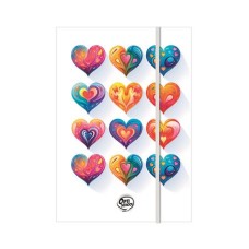 Füzetbox, A4, OPTISCHOOL "Love"