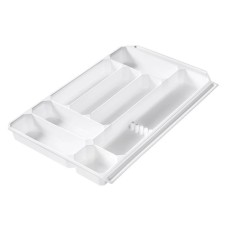 Evőeszköztartó, 8 rekesszel, ORTHEX "Gastromax", fehér