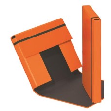 Füzetbox, A4, 40 mm, karton, PAGNA "Trend", narancssárga