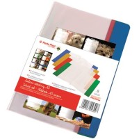 Füzet- és könyvborító + füzetcímke, A5, PVC, PANTA PLAST