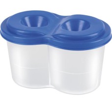 Ecsettál, fedéllel, PANTAPLAST "Duo"