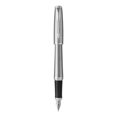 Töltőtoll, ezüst színű klip, rozsdamentes csiszolt tolltest, PARKER "Royal Urban Twist" Töltőtoll, ezüst színű klip, rozsdamentes csiszolt tolltest, PARKER "Royal Urban Twist"