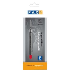 Golyóstollbetét, 0,8 mm, PAX, piros