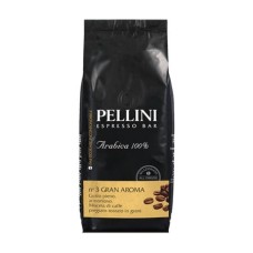 Kávé, pörkölt, szemes, 1000 g, PELLINI "Gran Aroma"