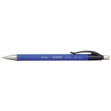 Golyóstoll, 0,7 mm, nyomógombos, PENAC "RBR", kék