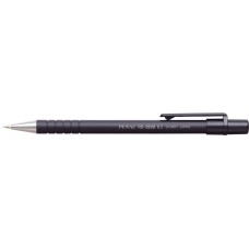 Nyomósirón, 0,5 mm, fekete tolltest, PENAC "RB-085M"