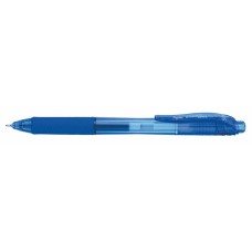 Zseléstoll, 0,25 mm, nyomógombos, PENTEL "EnerGelX BLN105", kék