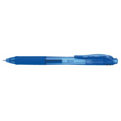 Zseléstoll, 0,25 mm, nyomógombos, PENTEL "EnerGelX BLN105", kék