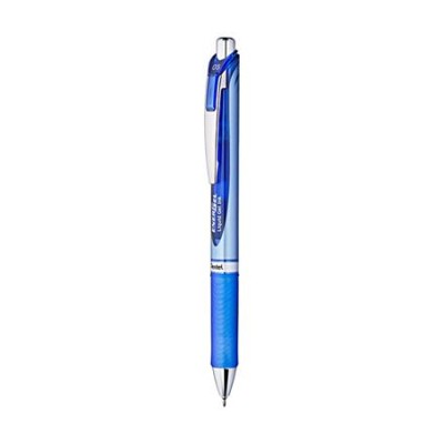 Zseléstoll, 0,25 mm, nyomógombos, PENTEL "EnerGel BLN75", kék