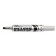 Táblamarker, 2,5 mm, kúpos, PENTEL "Maxiflo MWL5M", fekete