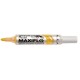Táblamarker, 2,5 mm, kúpos, PENTEL "Maxiflo MWL5M", sárga