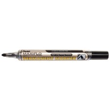 Alkoholos marker, 1,5 mm, kúpos, PENTEL "Maxiflo NFL50", fekete