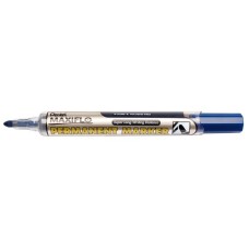 Alkoholos marker, 1,5 mm, kúpos, PENTEL "Maxiflo NFL50", kék