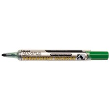 Alkoholos marker, 1,5 mm, kúpos, PENTEL "Maxiflo NFL50", zöld
