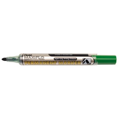 Alkoholos marker, 1,5 mm, kúpos, PENTEL "Maxiflo NFL50", zöld