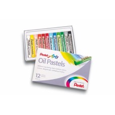 Olajpasztell kréta, PENTEL, "Arts", 12 különböző szín