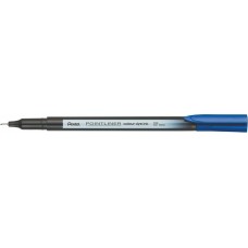 Tűfilc, 0,4 mm, PENTEL "Pointliner", sötétkék