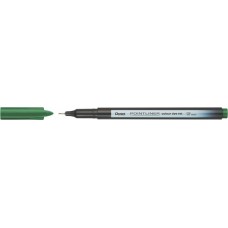 Tűfilc, 0,4 mm, PENTEL "Pointliner", fenyőzöld