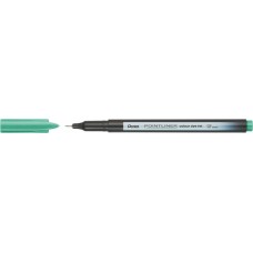 Tűfilc, 0,4 mm, PENTEL "Pointliner", tengerzöld